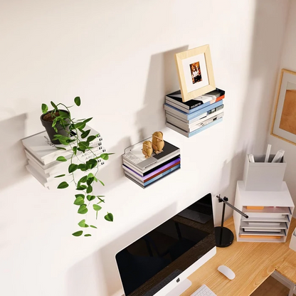 FloatShelf™ – The Invisible Bookshelf for a Modern, Floating Look