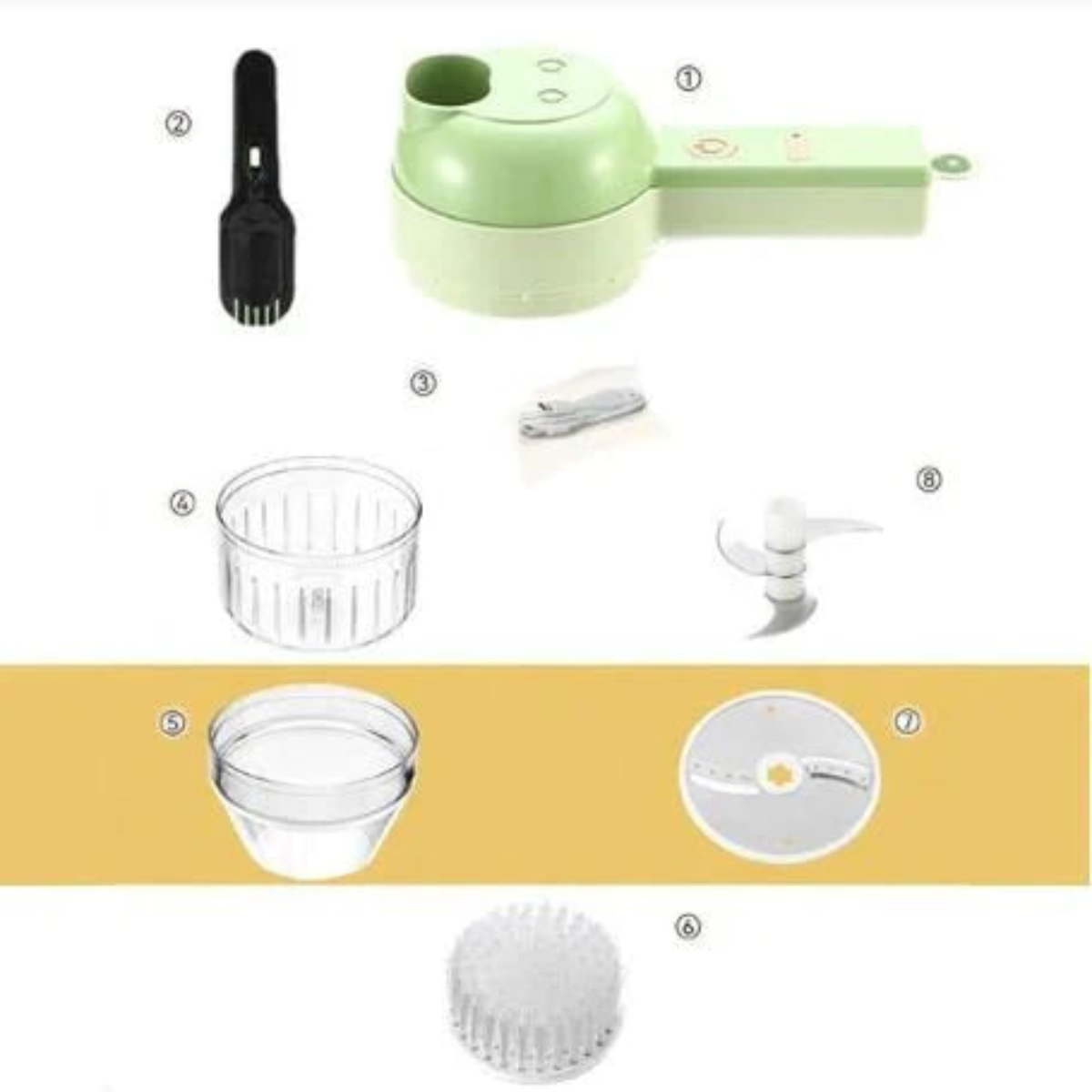 ChopMaster™ – 4-in-1 Multi-Function Chopper