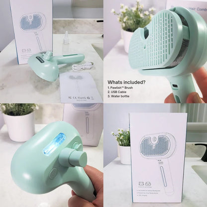 Pawlish™ – Pet Grooming Brush for a Healthy, Happy Coat
