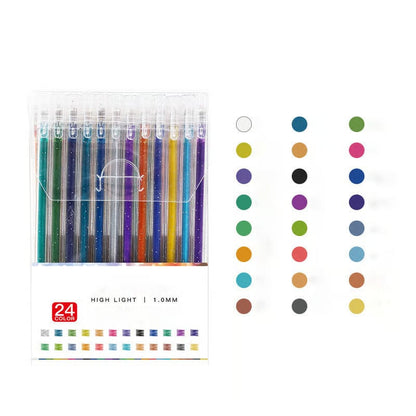 LumiGlide™ – Glitter Gel Pen Collection
