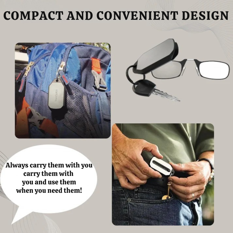 Pocket Reading Glasses – Foldable & Everyday Carry