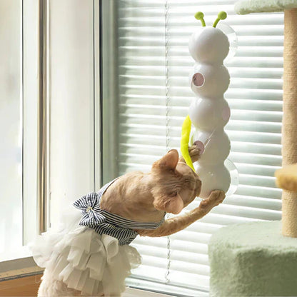 PurrWhirl™ – Interactive Cat Toy with Realistic Worm Movement