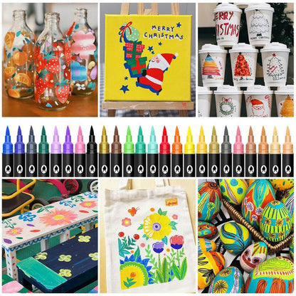 Acrylic Paint Markers – Unleash Bold, Vibrant Creations with Every Stroke