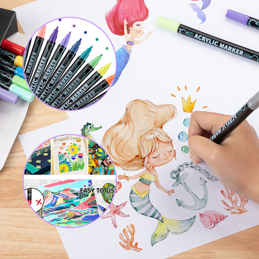 Acrylic Paint Markers – Unleash Bold, Vibrant Creations with Every Stroke