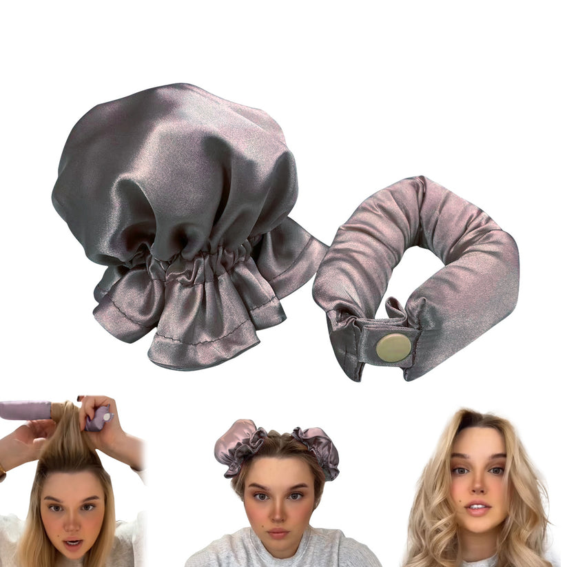 CurlEase™ – Heatless Hair Curler 1+1 FREE