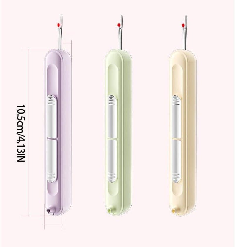 2-in-1 Sewing Tool – Needle Threader & Seam Ripper (Set of 2)
