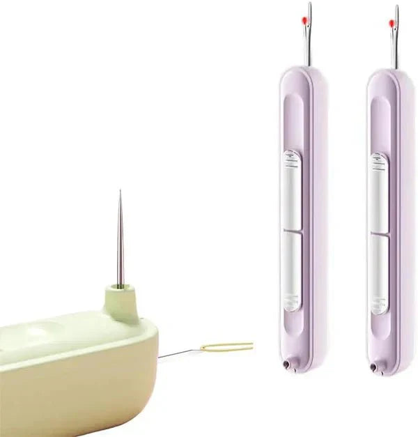 2-in-1 Sewing Tool – Needle Threader & Seam Ripper (Set of 2)