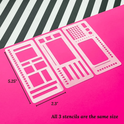 PlanSculpt™ Creative Stencil Notebook