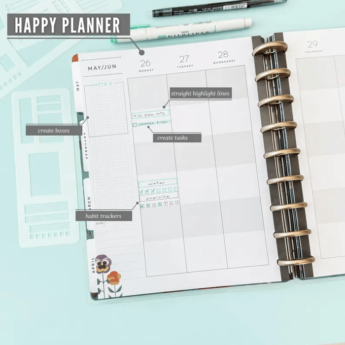 PlanSculpt™ Creative Stencil Notebook