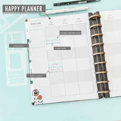PlanSculpt™ Creative Stencil Notebook