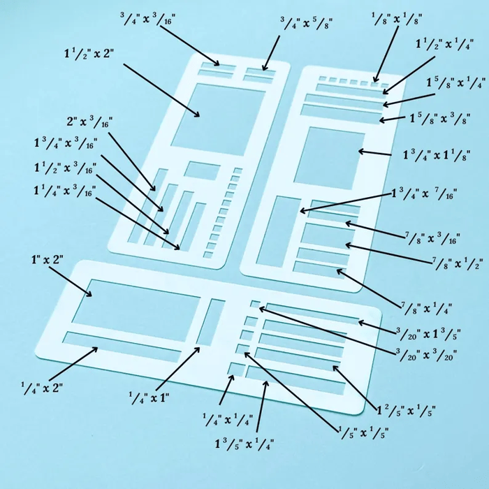 PlanSculpt™ Creative Stencil Notebook