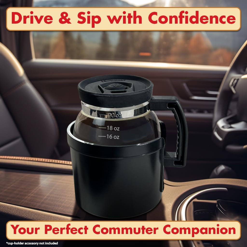 BrewEra™ Retro Glass Coffee Mug