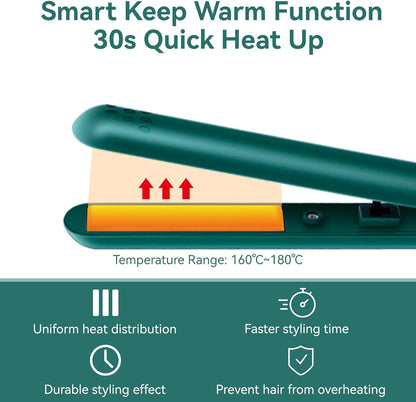 Curluxe™ – Mini 2-in-1 Curling & Straightening Iron