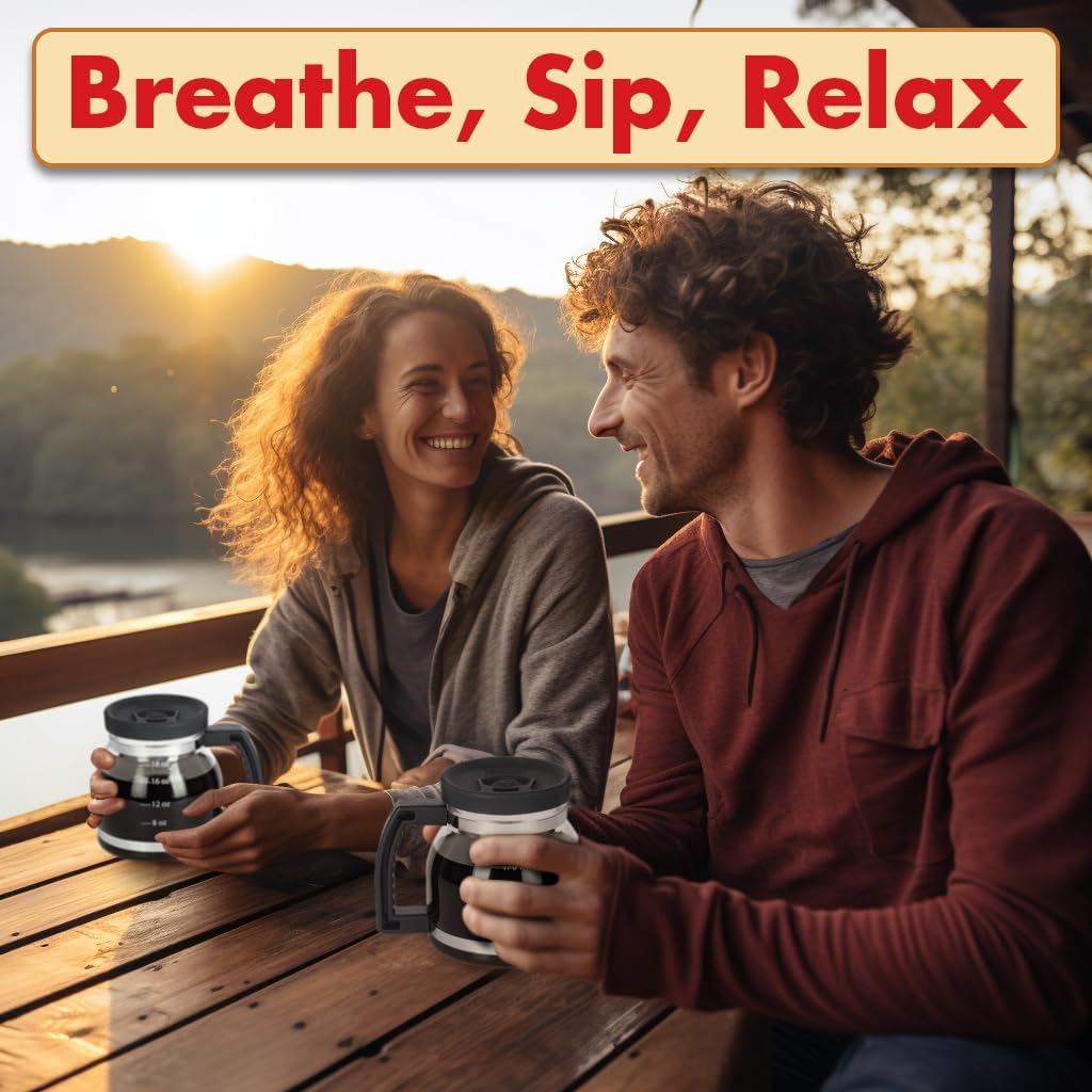 BrewEra™ Retro Glass Coffee Mug