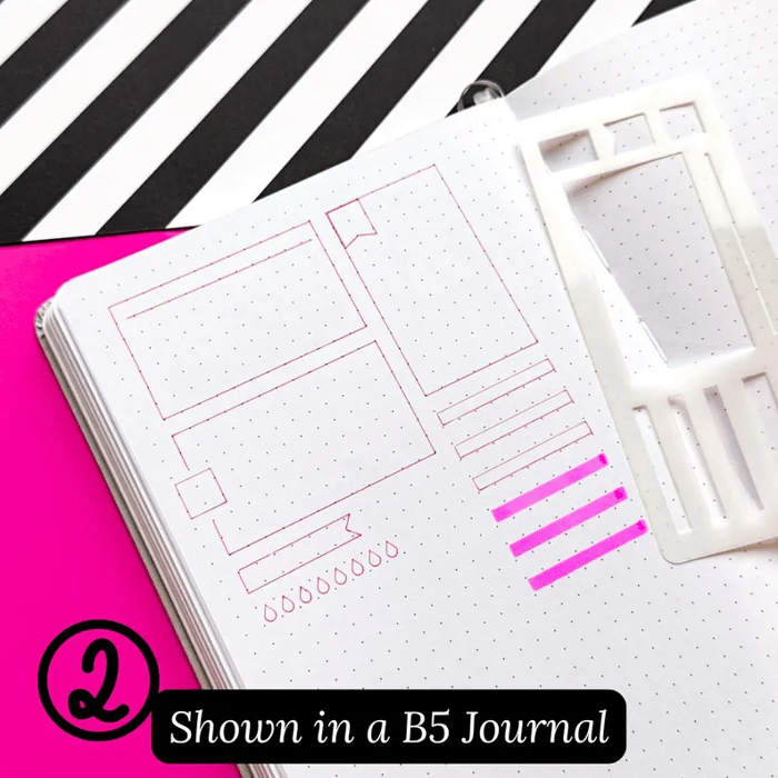 PlanSculpt™ Creative Stencil Notebook