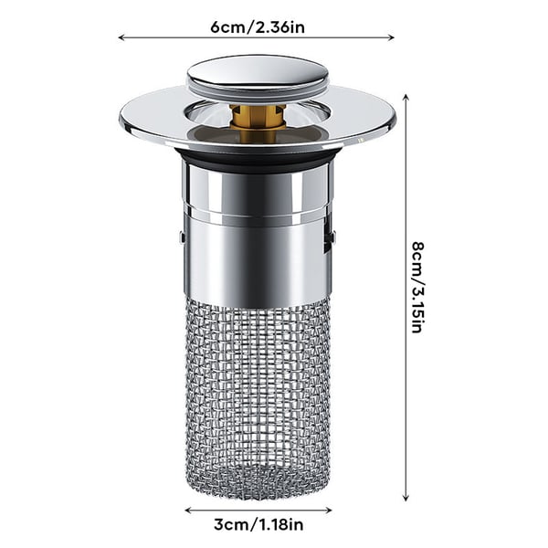 ClearDrain™ Filter – Keep Your Sink Clear, No Plumber Needed