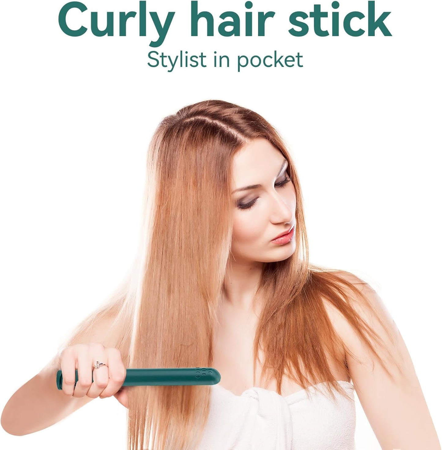 Curluxe™ – Mini 2-in-1 Curling & Straightening Iron