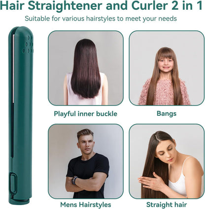 Curluxe™ – Mini 2-in-1 Curling & Straightening Iron