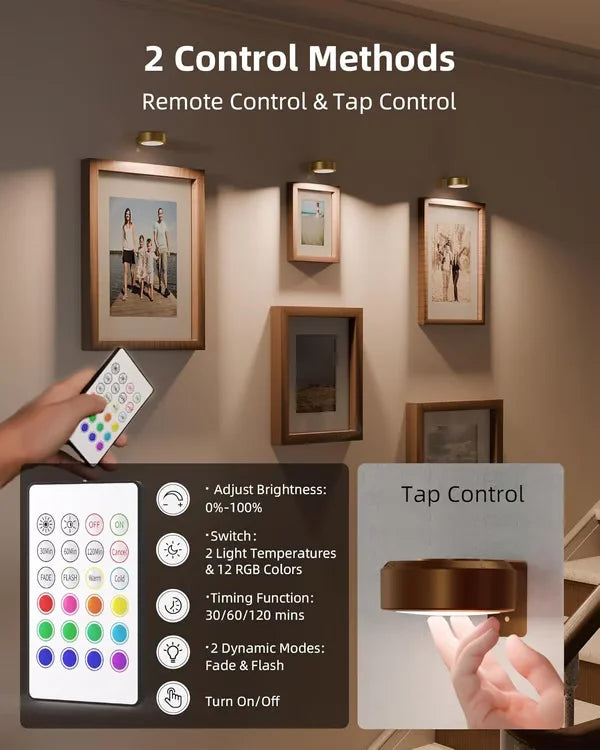 2-for-1 Magnetic LED Art Lights