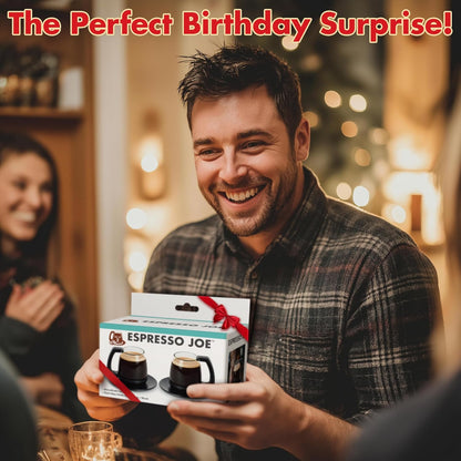 BrewEra™ Retro Glass Coffee Mug