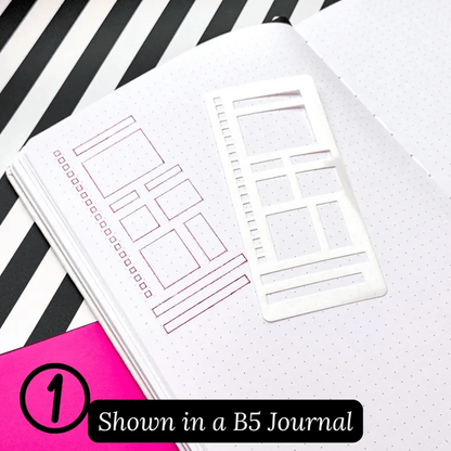 PlanSculpt™ Creative Stencil Notebook