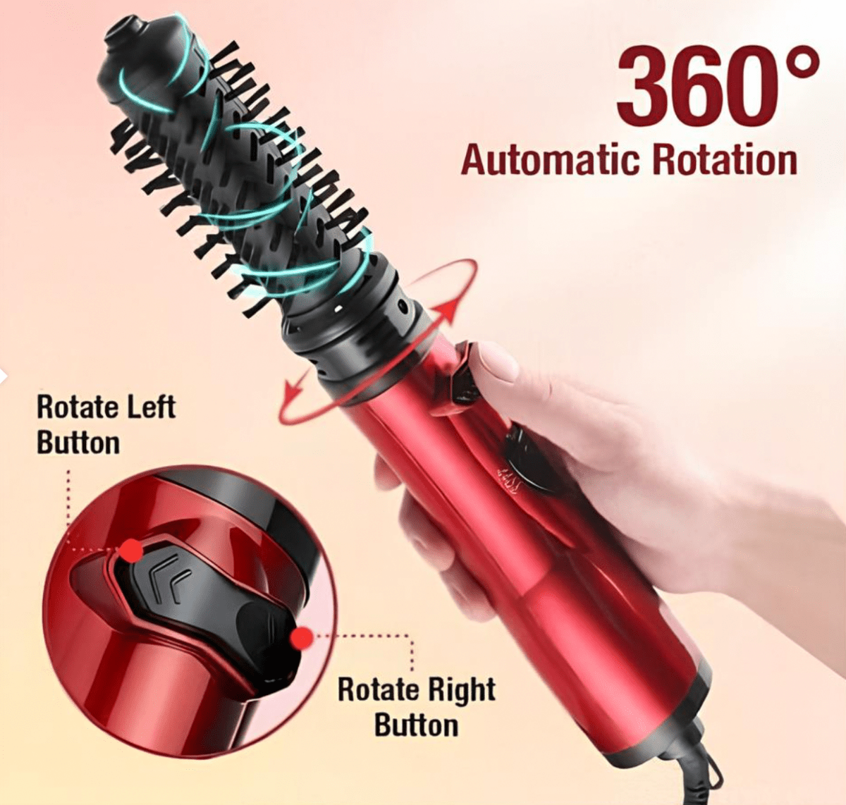 2-in-1 Hair Dryer & Straightener – Fast, Effortless Styling