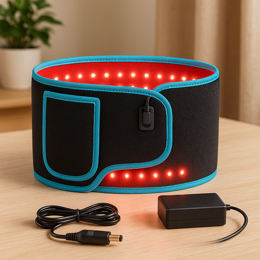 LumaCore™ — Red Light Therapy Belt for Natural Toning & Core Relief