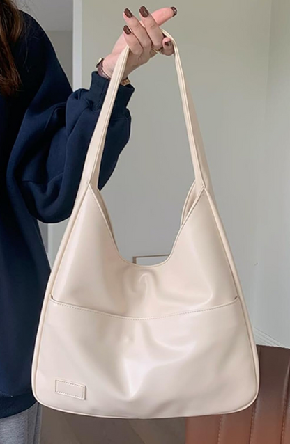 Sac à bandoulière en cuir vegan Aveline™ – Spacieux, léger et chic