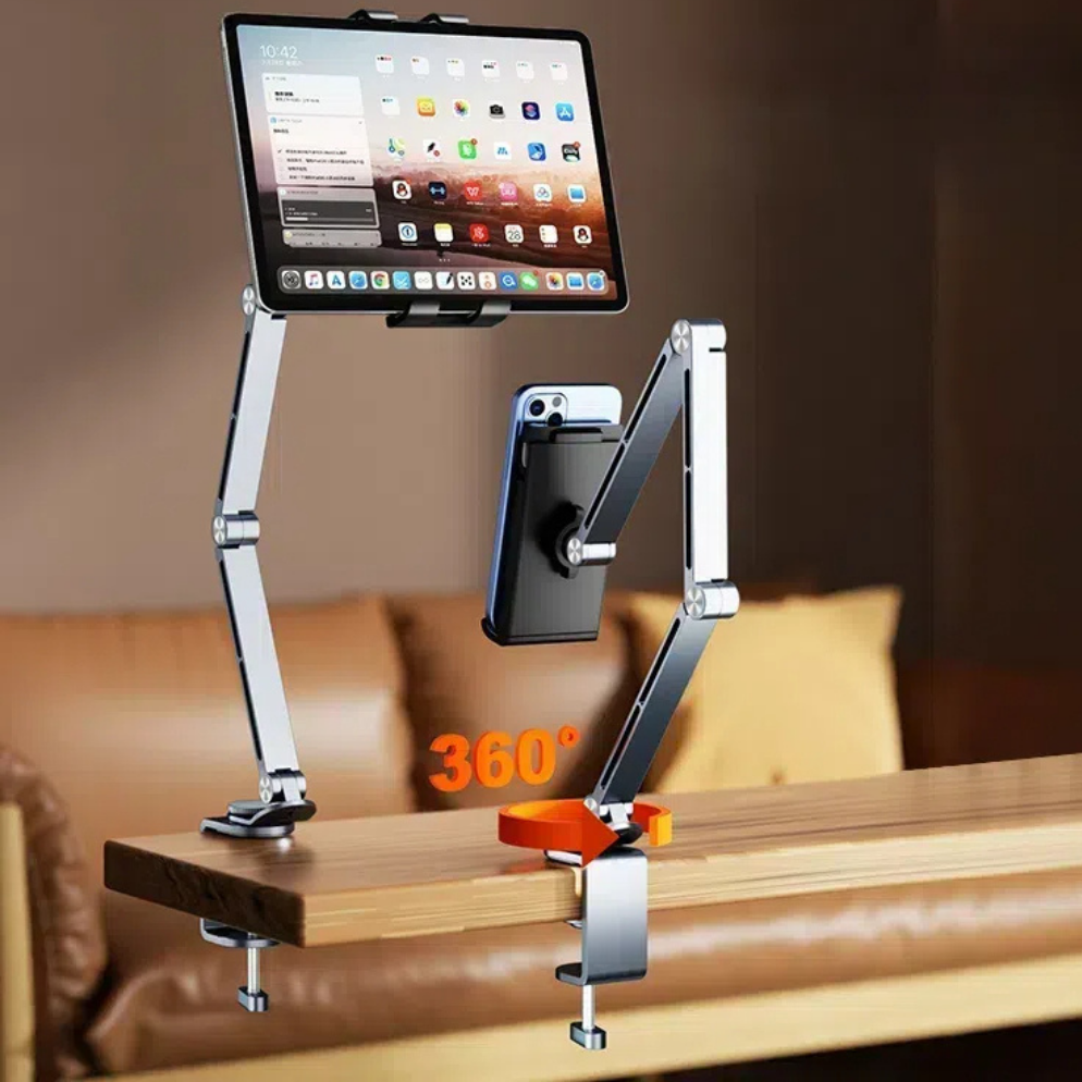 AlloyMate™ – Support réglable en aluminium pour tablette et téléphone