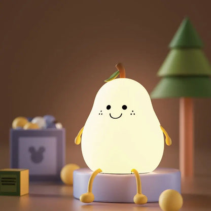 Soft Silicone Night Light – USB Rechargeable & Kid-Friendly