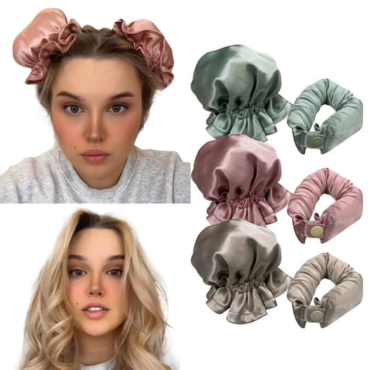 CurlEase™ – Heatless Hair Curler 1+1 FREE