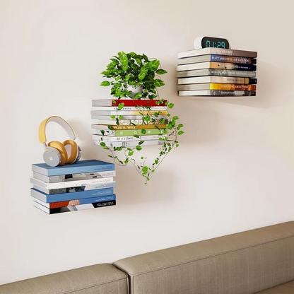 FloatShelf™ – The Invisible Bookshelf for a Modern, Floating Look