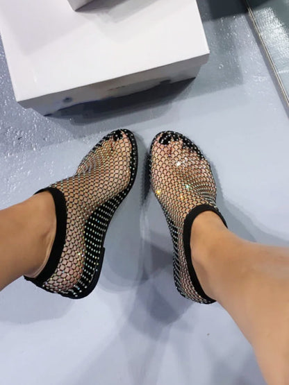 Ballerines confortables Elara™ avec accents de bijoux : un style chic et une facilité d'utilisation tout au long de la journée