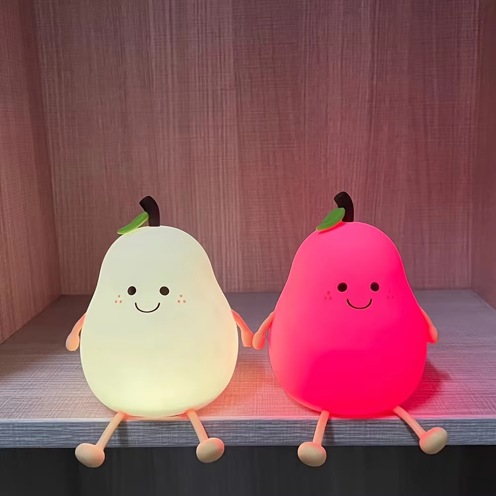 Soft Silicone Night Light – USB Rechargeable & Kid-Friendly