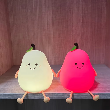 Soft Silicone Night Light – USB Rechargeable & Kid-Friendly