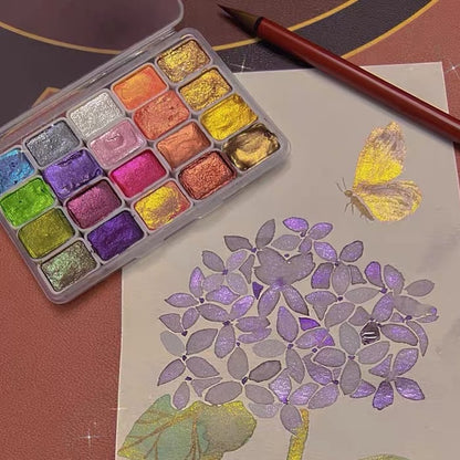 LumiTide™ – Radiant Pearlescent Watercolors