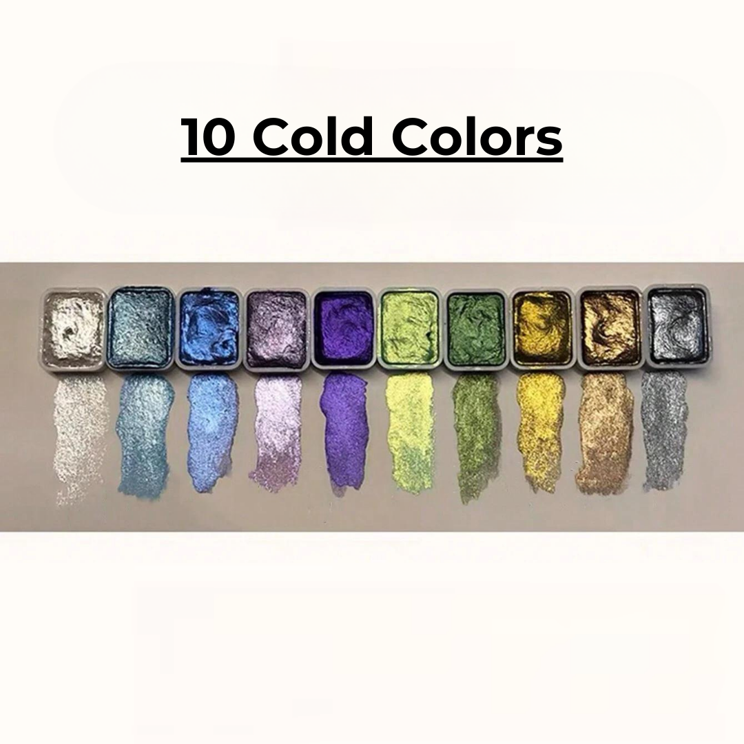 LumiTide™ – Radiant Pearlescent Watercolors