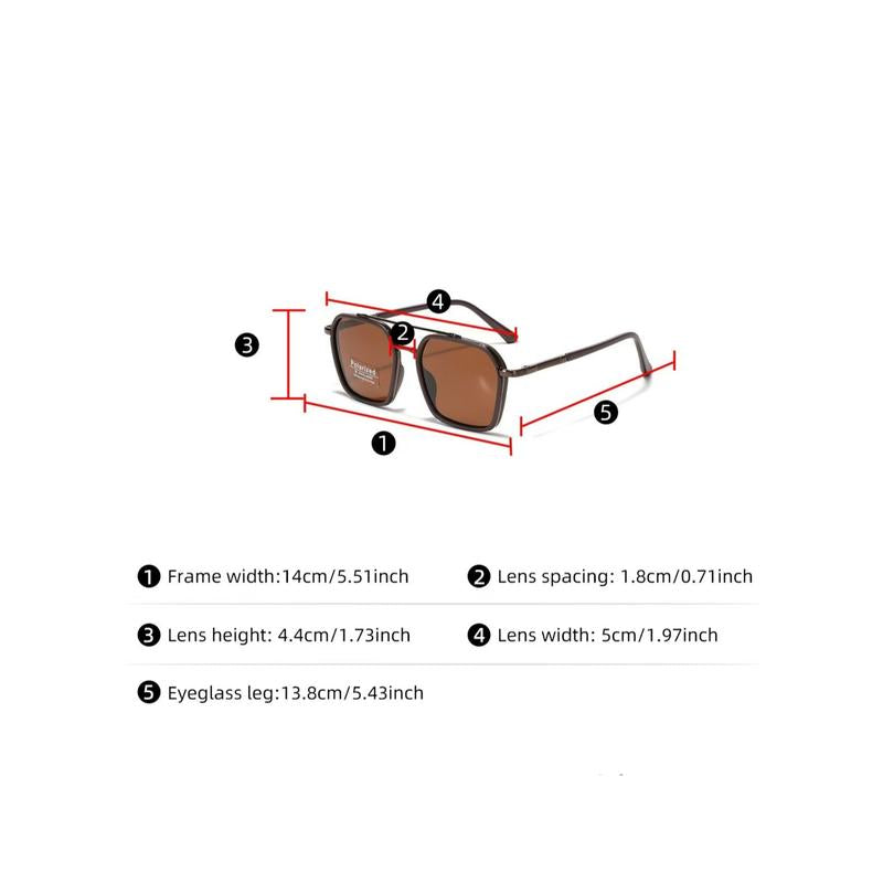 Lunettes de soleil tendance anti-nœuds 1+1 GRATUITES