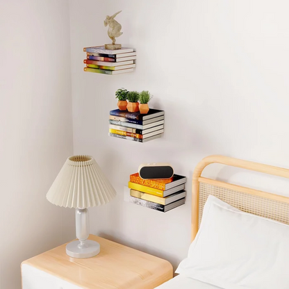 FloatShelf™ – The Invisible Bookshelf for a Modern, Floating Look