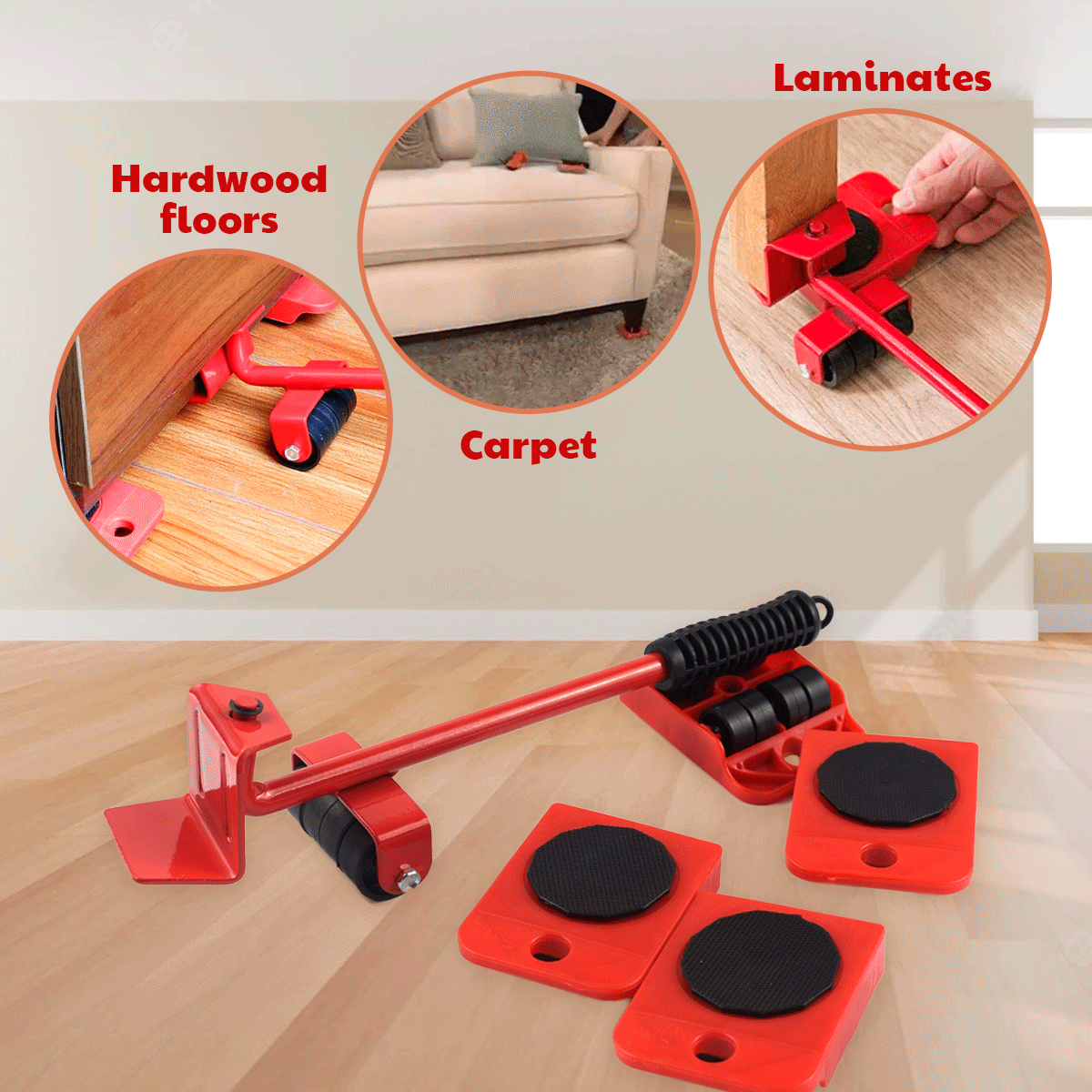 LiftEase™ – Furniture Moving Lever Tool