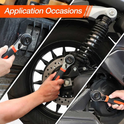 BoltMaster™ – 360° Adjustable Ratchet Wrench
