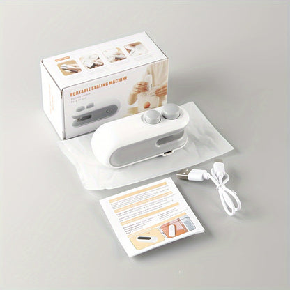 Scelleuse de sacs 2 en 1 – Portable et rechargeable