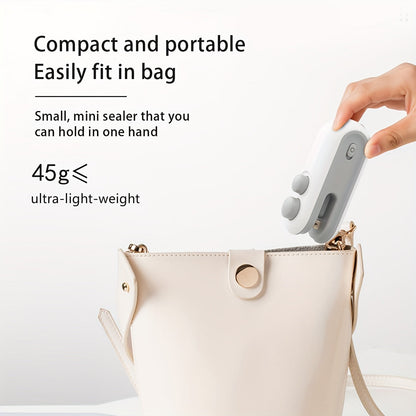 Scelleuse de sacs 2 en 1 – Portable et rechargeable