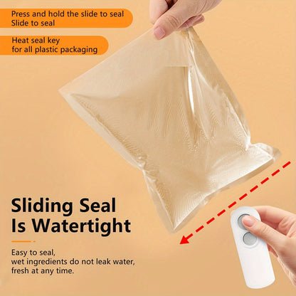 Scelleuse de sacs 2 en 1 – Portable et rechargeable