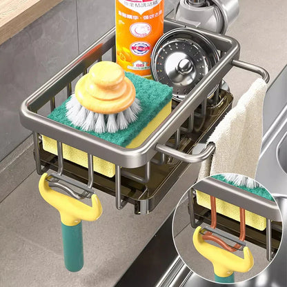 Aluminum Sink Organizer – Keep Your Space Neat and Tidy