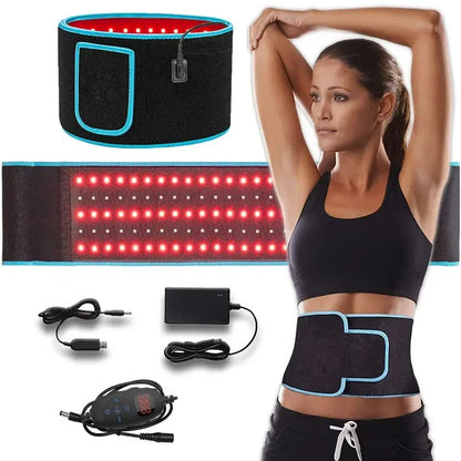 LumaCore™ — Red Light Therapy Belt for Natural Toning & Core Relief