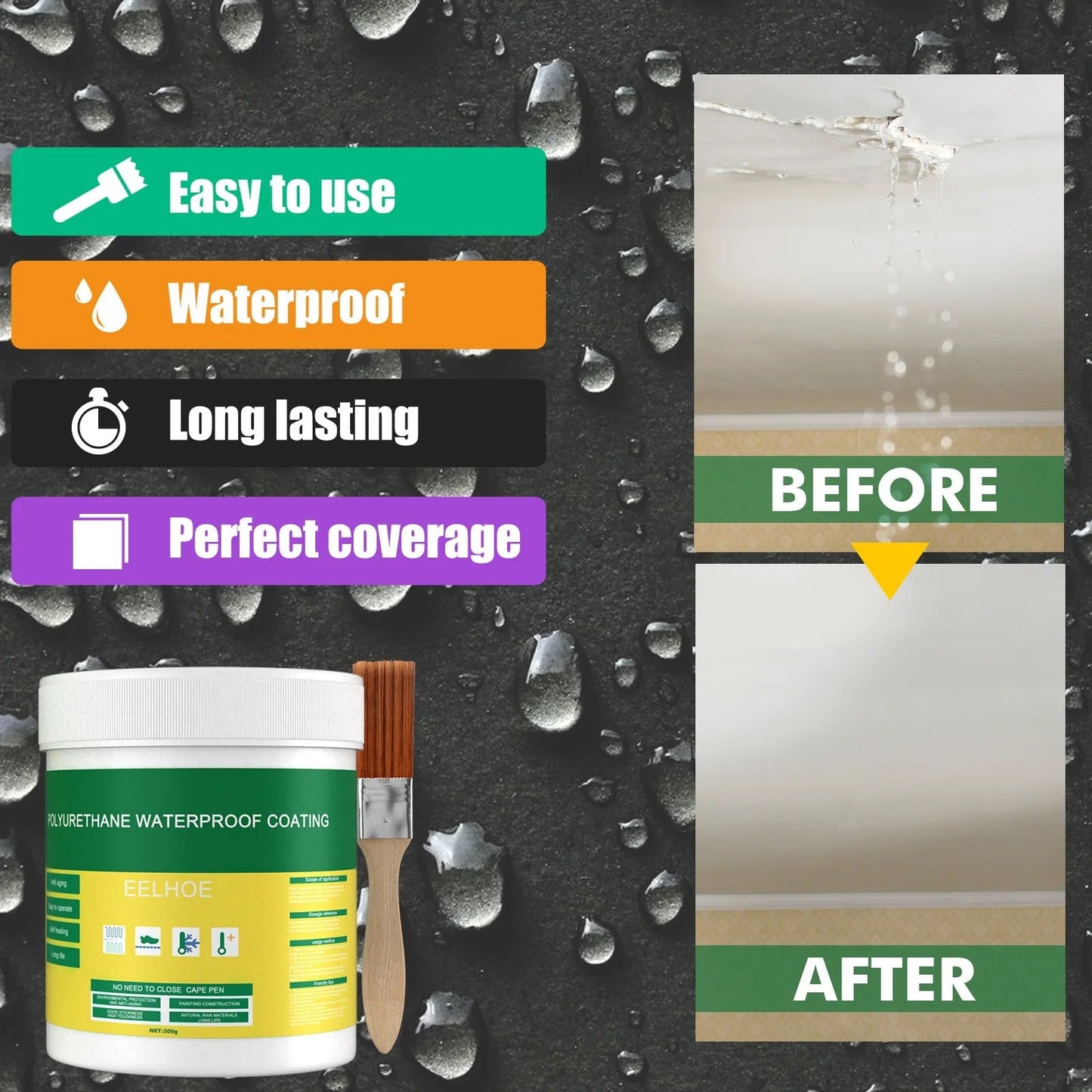 StayBond™ – Invisible Waterproof Adhesive for Seamless, Strong Hold