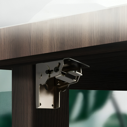 SteelLock™ – 90° Auto-Locking Folding Furniture Hinges (Set of 2)