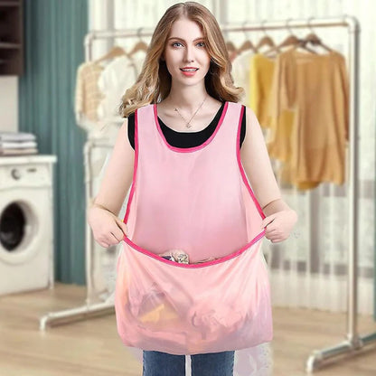 LaundryMate™ – Convertible Apron & Laundry Bag
