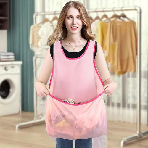 LaundryMate™ – Convertible Apron & Laundry Bag
